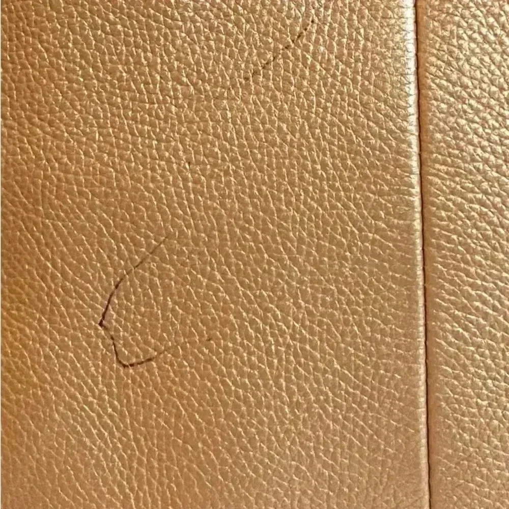 Coach metallic pink